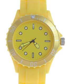 Yellow (Yellow) Sports Watch  243378885  New Look