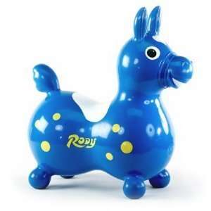  Gymnic / Rody Inflatable Hopping Horse, Blue Toys & Games
