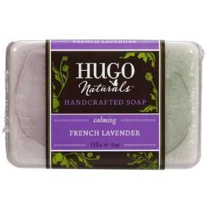  Hugo Naturals Bar Soap French Lavender 4 oz (Quantity of 6 