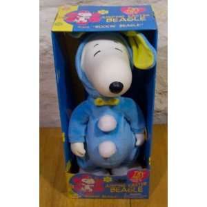 Snoopy 13 Jumping Easter Beagle plays Rockin Robin 
