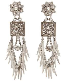 Glynneth B Jewelry Starburst Spike Clip On Earring   Traffic Women 