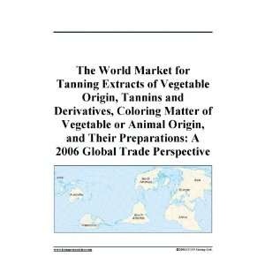  for Tanning Extracts of Vegetable Origin, Tannins and Derivatives 
