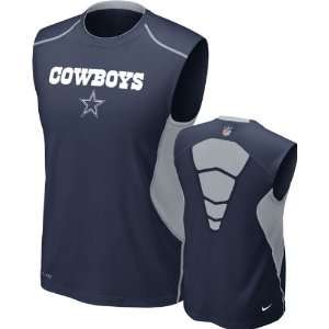  Dallas Cowboys Navy Nike 2012 Sideline Dri Fit NPC 