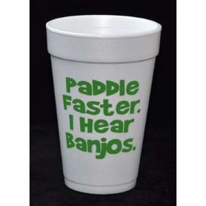   Faster. I Hear Banjos. 10 Count Sleeve of Cups