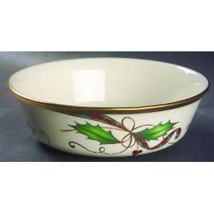  Lenox China Holiday Nouveau Gold 6 All Purpose (Cereal) Bowl 