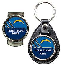 Great American Products San Diego Chargers Customized Key Chain and 
