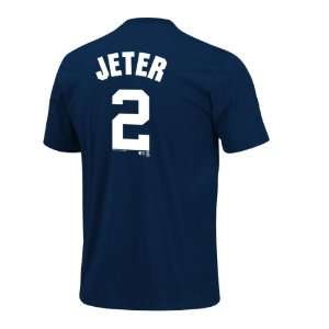 New York Yankees Derek Jeter MLB Player Name & Number T 