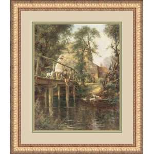  Fishing from the Bridge by William Kay Blacklock 