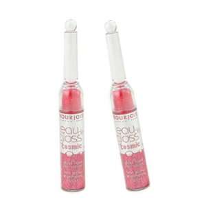  Shimmering Lip Gloss Duo Pack   # 20 Sorbet Fraise   Bourjois   Lip 