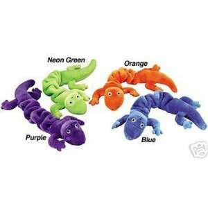  Zanies Bungee Geckos 16 Set of 4 Dog Toy