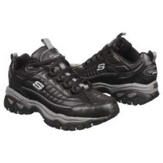 Mens Skechers Afterburn Black Shoes 