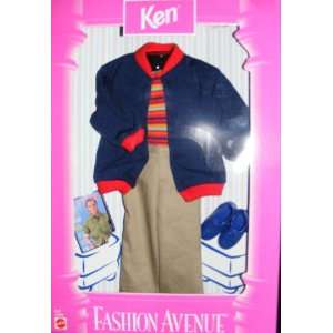  Ken Fashion Avenue Fall Colorful Casual Outfit 1998 Toys & Games