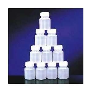  Qorpak Round Bottles, High Density Polyethylene, Wide 