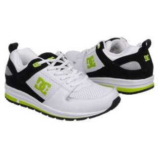 Athletics DC Shoes Mens A 250 White/Black/Lime Shoes 