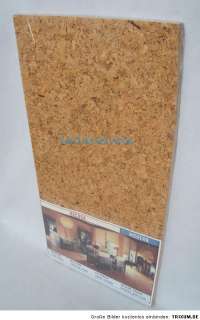 Korkplatten Wandkork Korkplatte 3 mm 600 x 300 Braun Korktapete 