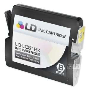  LD © Brother Compatible LC51Bk Black Ink cartridge. (LC51 