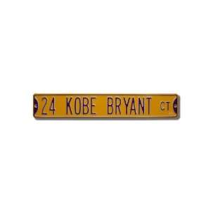 24 Kobe Bryant Court Sign 