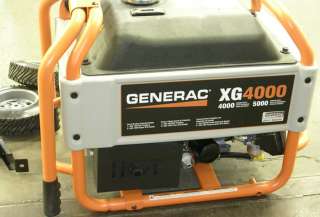 GENERAC GAS POWERED 3600 4500 WATT GENERATOR  