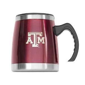 Texas A&M Aggies Gunmetal Squat Mug 16oz