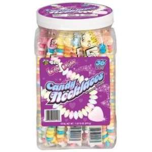 Love Bead Candy Necklace Jewelry Jar Case Pack 12  Grocery 