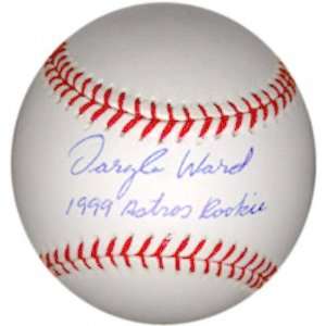  Daryle Ward Autographed Baseball