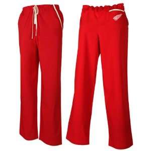  Detroit Red Wings Red Scrub Pants