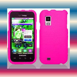 Pink Samsung Galaxy S Mesmerize SCH I500 Snap on Phone Cover Hard 