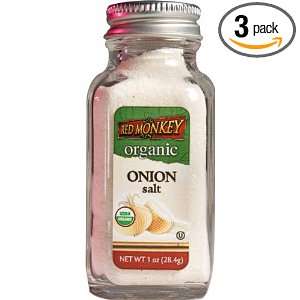 Red Monkey Foods Onion Salt, 1 Ounce Grocery & Gourmet Food