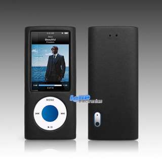 Apple iPod Nano 5G Leder Schutzhülle Tasche Hülle +Band  