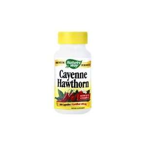  Cayenne Hawthorn   with 45IU Vitamin E, 100 caps., (Nature 