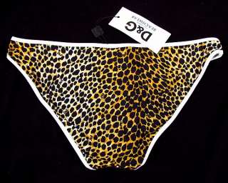 DOLCE & GABBANA° Leopard Bikini Slip Badehose Swimpants Gepard Leo 