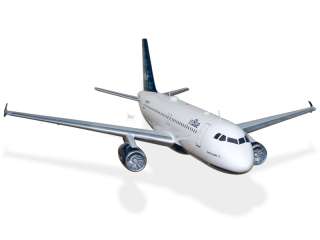 Airbus A320 JetBlue Wood Desktop Airplane Model  