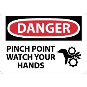  SIGNS PINCH POINT WATCH YOUR HANDS