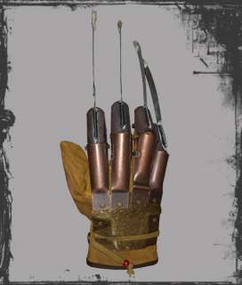 Freddy Krueger Nightmare on Elm Street   1984 Replica Prop Handschuh 