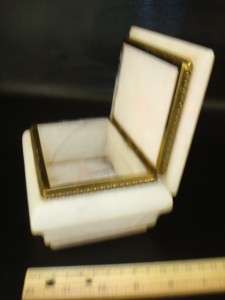 we are pleased to offer this beautiful Italian alabaster casket 