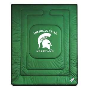  Michigan State MSU Spartans LR Full/Queen Comforter 