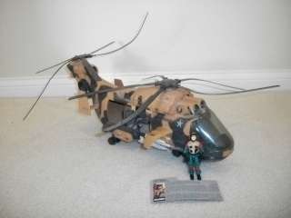   Joe 1986 TOMAHAWK Helicopter 100% Complete with LIFT TICKET Figure a