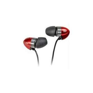    Red Bi Metal Series Inner Ear Headphone Musical Instruments