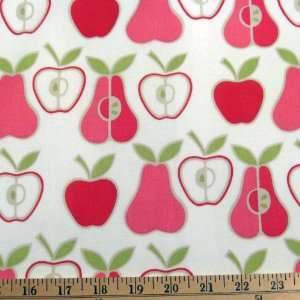  Apples and Pears Pink Two Yards (1.8m) 6658C Kitchen 