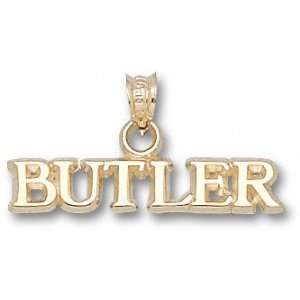  Butler Bulldogs 10K Gold BUTLER 3/16 Pendant Sports 