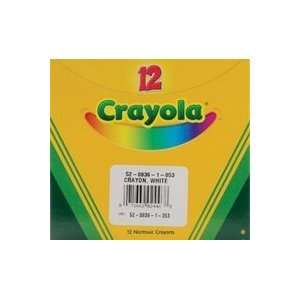  Crayola Crayons white 12/pkg 6 Pack 