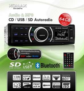 CD  RDS AUTORADIO BLUETOOTH FREISPRECHANLAGE USB/SD  