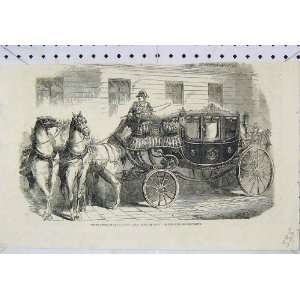  State Carriage Count De Morny Russian Coronation Print 