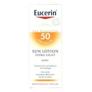 Eucerin Sun Protection 50 High UVA Lotion Extra Light Made in Thailand