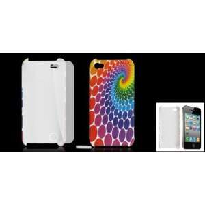   Case + Screen Film + Dust free Stopper for iPhone 4G 4 Electronics
