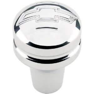   Threaded Billet Shift Knob with Chevy Inscribed Cutout Bowtie