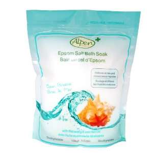  Alpen Secrets Epsom Bath Soak, Ocean Breeze, 56.4 Ounce 