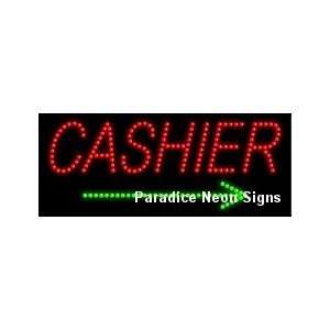 Cashier LED Sign 11 x 27 