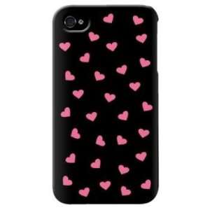   Skin iPhone 4S Ptrint Cover Black Base (Heart/TYPE 2) Electronics