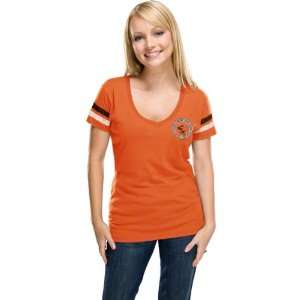Baltimore Orioles Womens Carrot Post Season T Shirt  